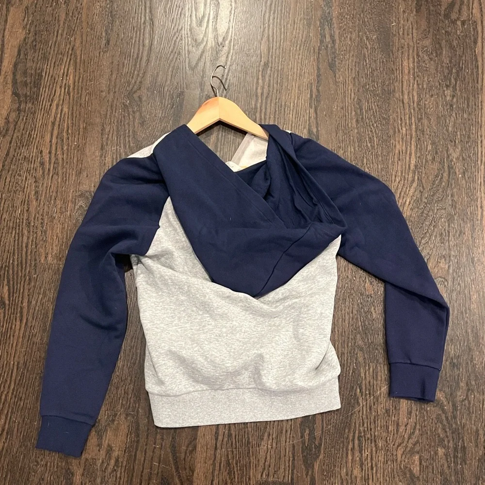 NWT H&M Kids' Hoodie in Gray and Navy